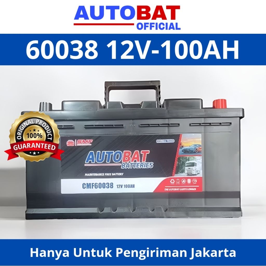 AkI Mobil 60038 12V 100AH BMW MERCY