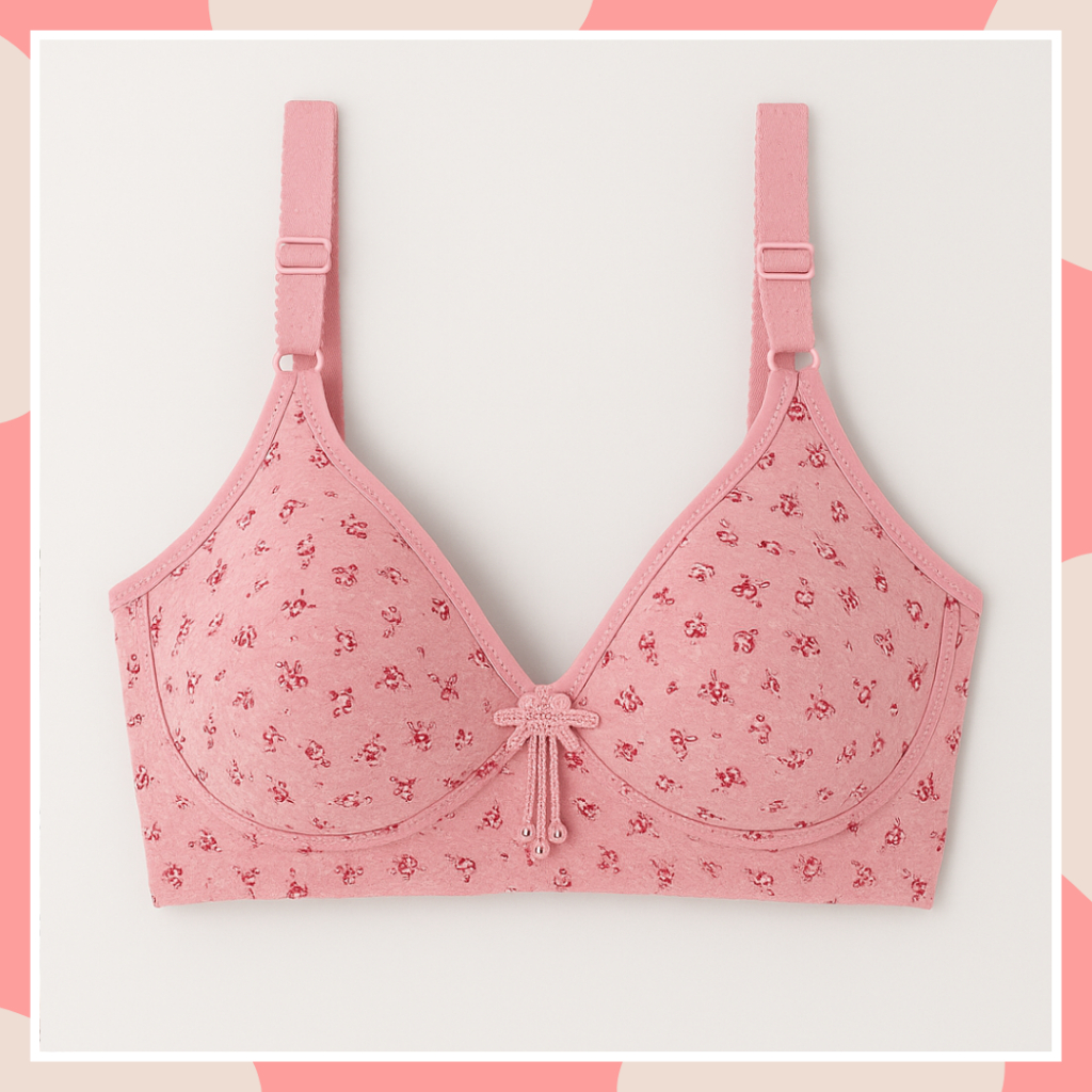 BBI Bra premium big size perempuan tanpa kawat bra wanita jumbo pakaian dalam dewasa sexy cup C ukur