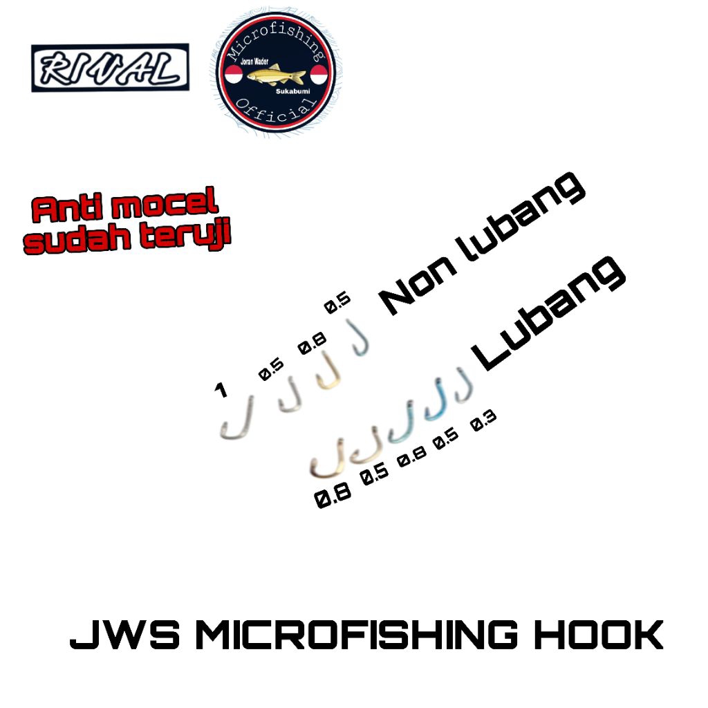 Kail Wader ( untuk microfishing )