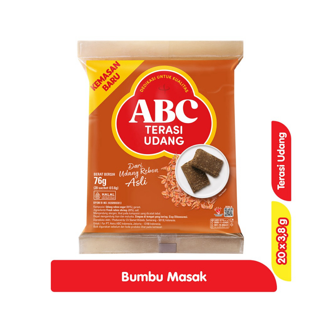 

ABC Terasi Udang 20 x 3.8 g
