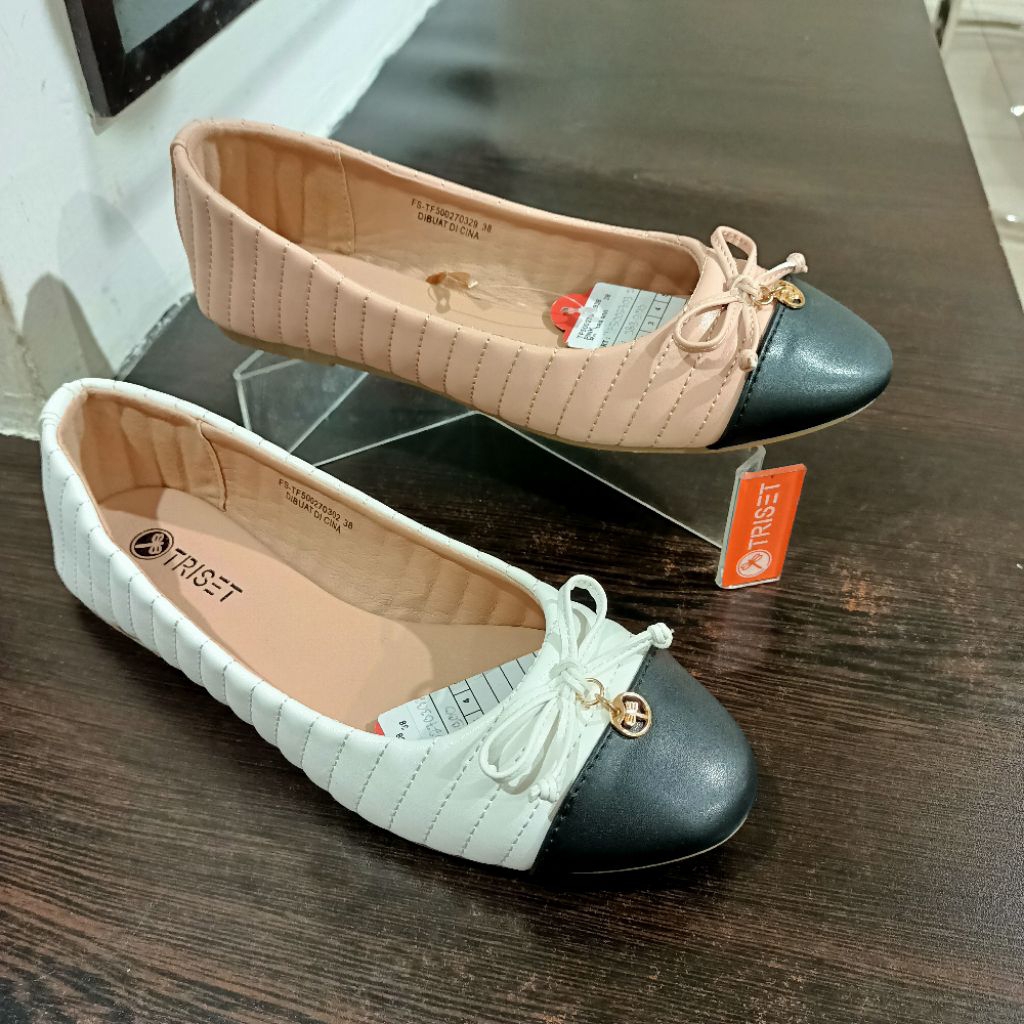 sepatu wanita flat TRISET original matahari