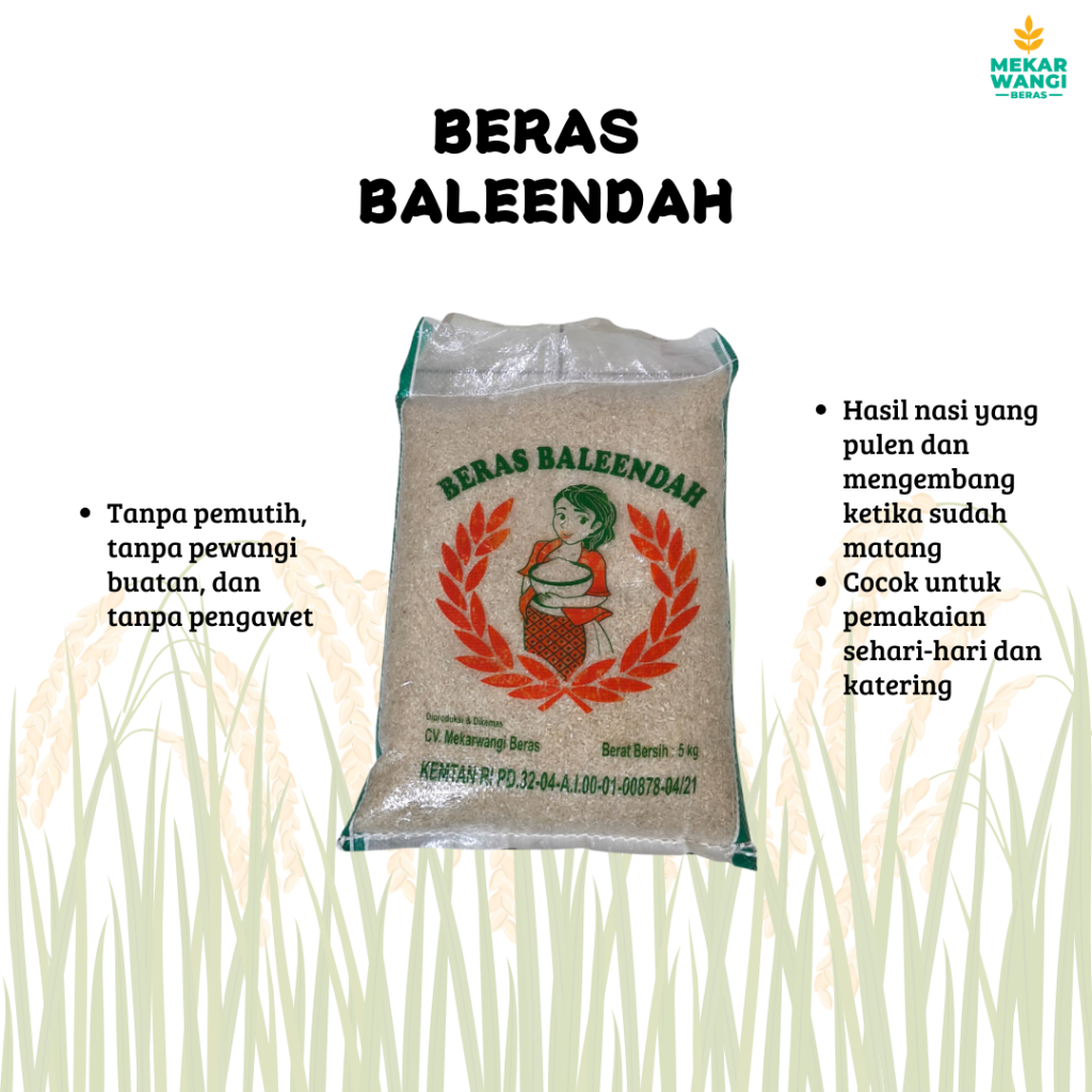 

BERAS BALEENDAH 5Kg