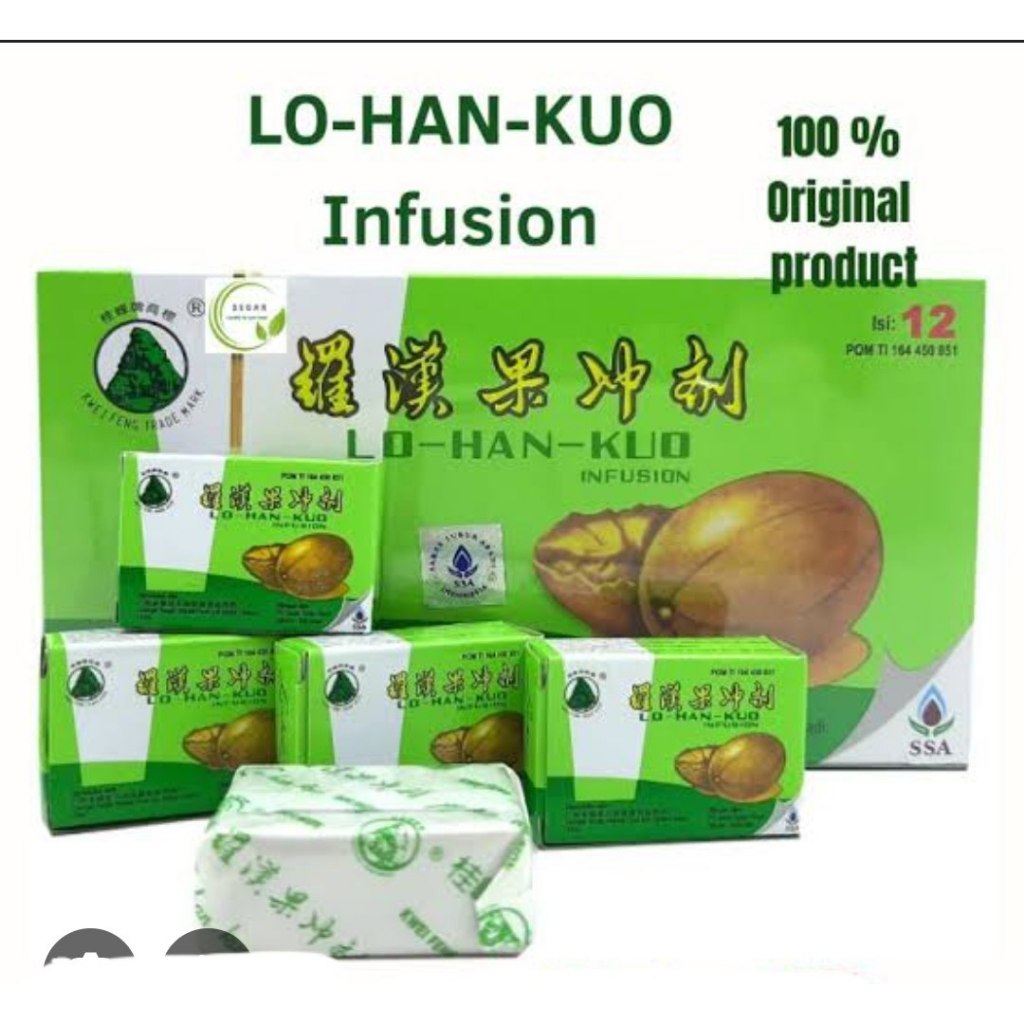 

LUO HAN GUO HERBAL INFUSION 168GR ISI 12PCS HALAL