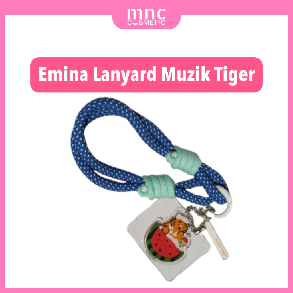 

[Gift Not For Sale] Emina GWP Lanyard HP Muzik Tiger