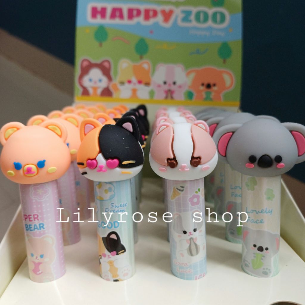 

Penghapus mekanik cetek HAPPY ZOO animal JD5306