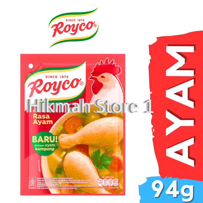 

Royco Penyedap Bumbu Kaldu Ayam 94g