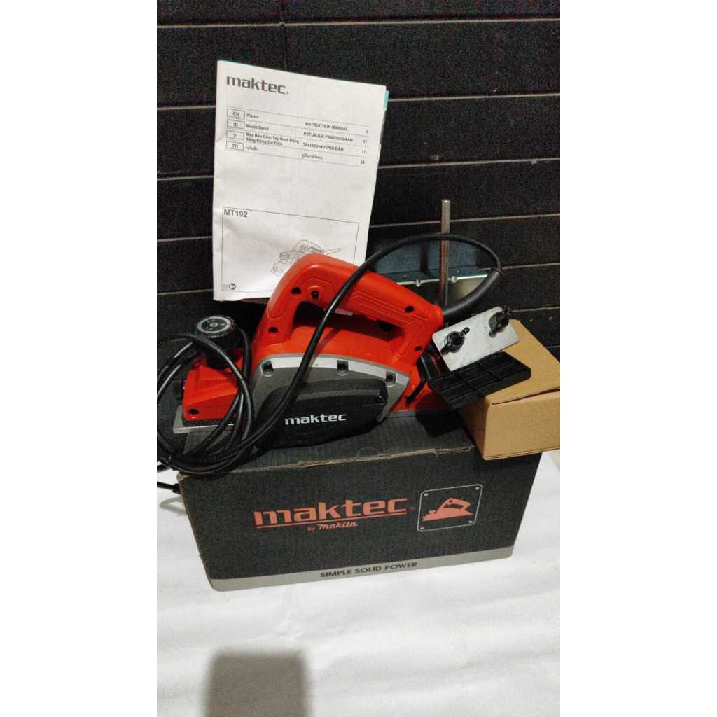 MAKTEC MT 192 MAKITA SERIES MESIN PASAH SERUT KAYU