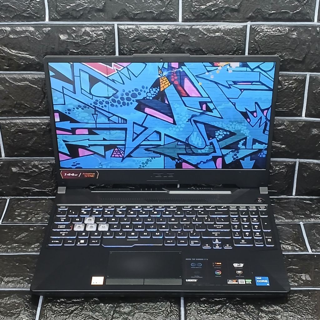 Laptop Asus Tuf Gaming F15 11th Gen Intel Core I5-11400H 8/512GB RTX 3050 Black 144Hz