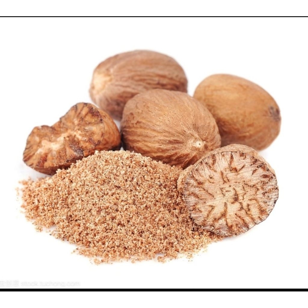 

Buah Pala Kering Sempurna 250 Gram | Rempah Utuh Berkualitas | Bumbu Masakan & Herbal Alami