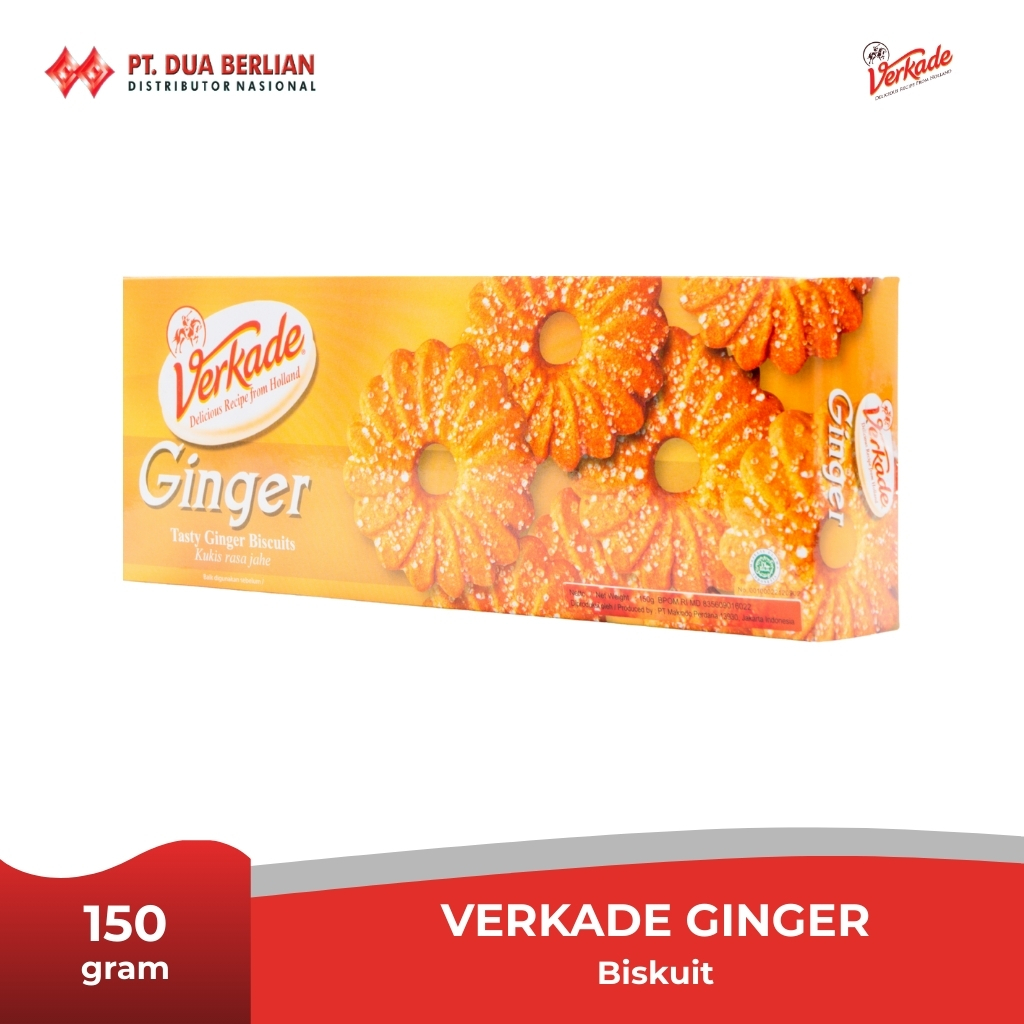 Biskuit Verkade Ginger (Biskuit Jahe)