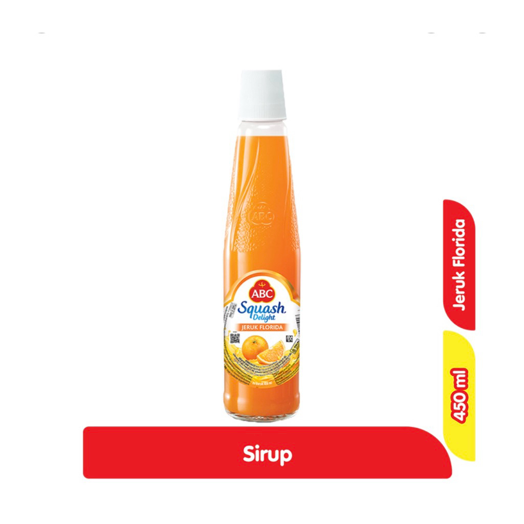 

ABC Squash Delight Sirup Jeruk Florida Botol 450 ml