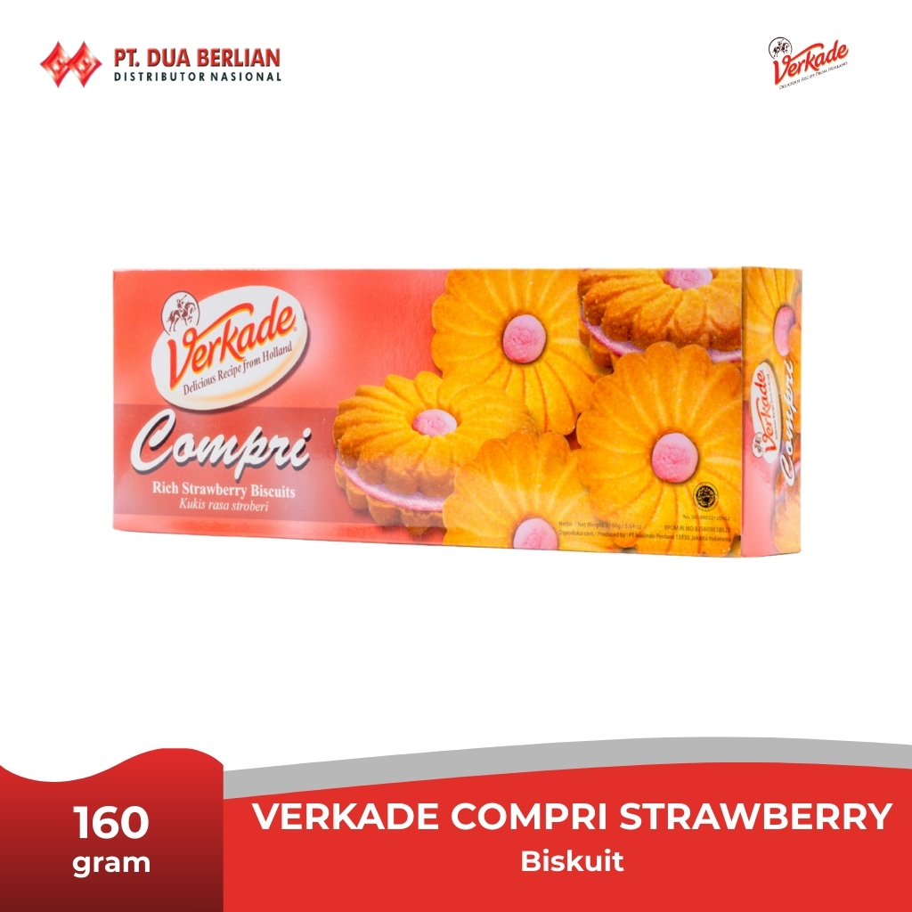 

Biskuit Verkade Compri Strawberry