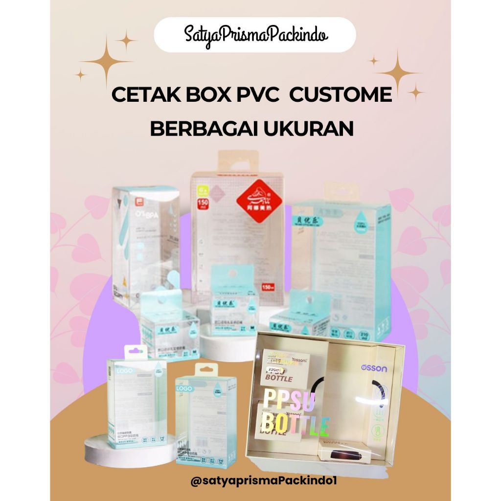 

Cetak Box PVC Custome Berbagai Ukuran - Box PVC Sesuai Keinginan Pelanggan