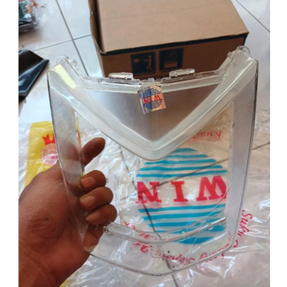 mika lampu beat fi 2012 2013 2014 2015/kaca reflektor beat fi/win