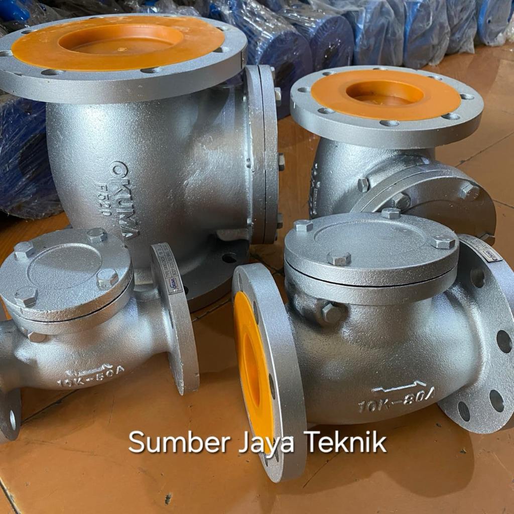 Swing Check Valve Cast Iron JIS 10K 4 Inch