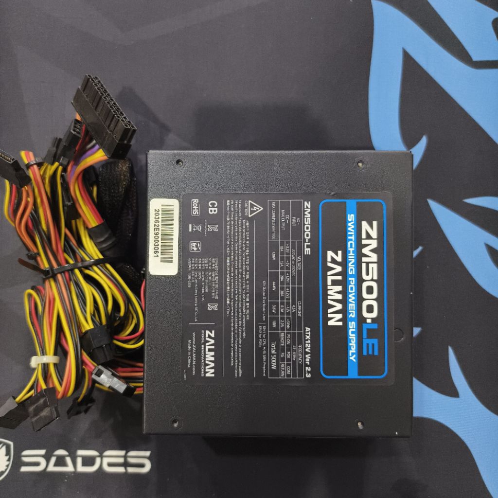 PSU power supply unit Zalman ZM500-Le.