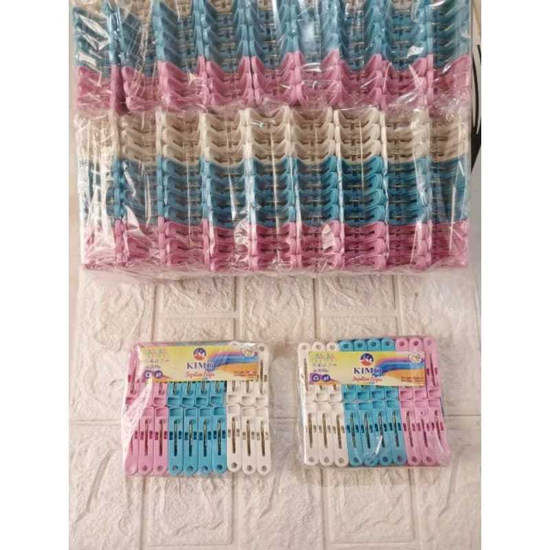 KIMO - Jepitan baju / jepitan jemuran baju / Jemuran / Jepitan jemuran