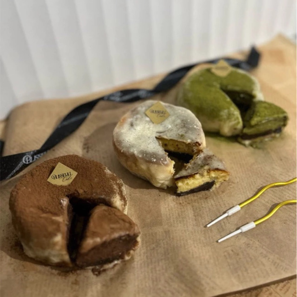 

MOCHI BURNT CHEESE TART ORIGINAL /MATCHA/CHOCO