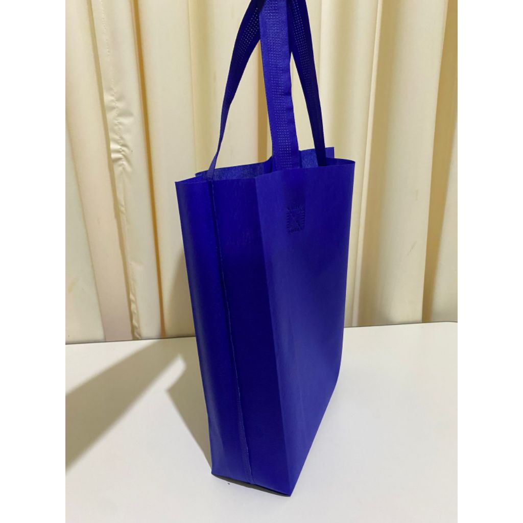 

(1 LUSIN = 12 PCS) Goodie Bag Tas Gusset Samping 30x40x8 cm / Tas Hajatan / Tas Seminar / Tas Spunbond / Goodiebag