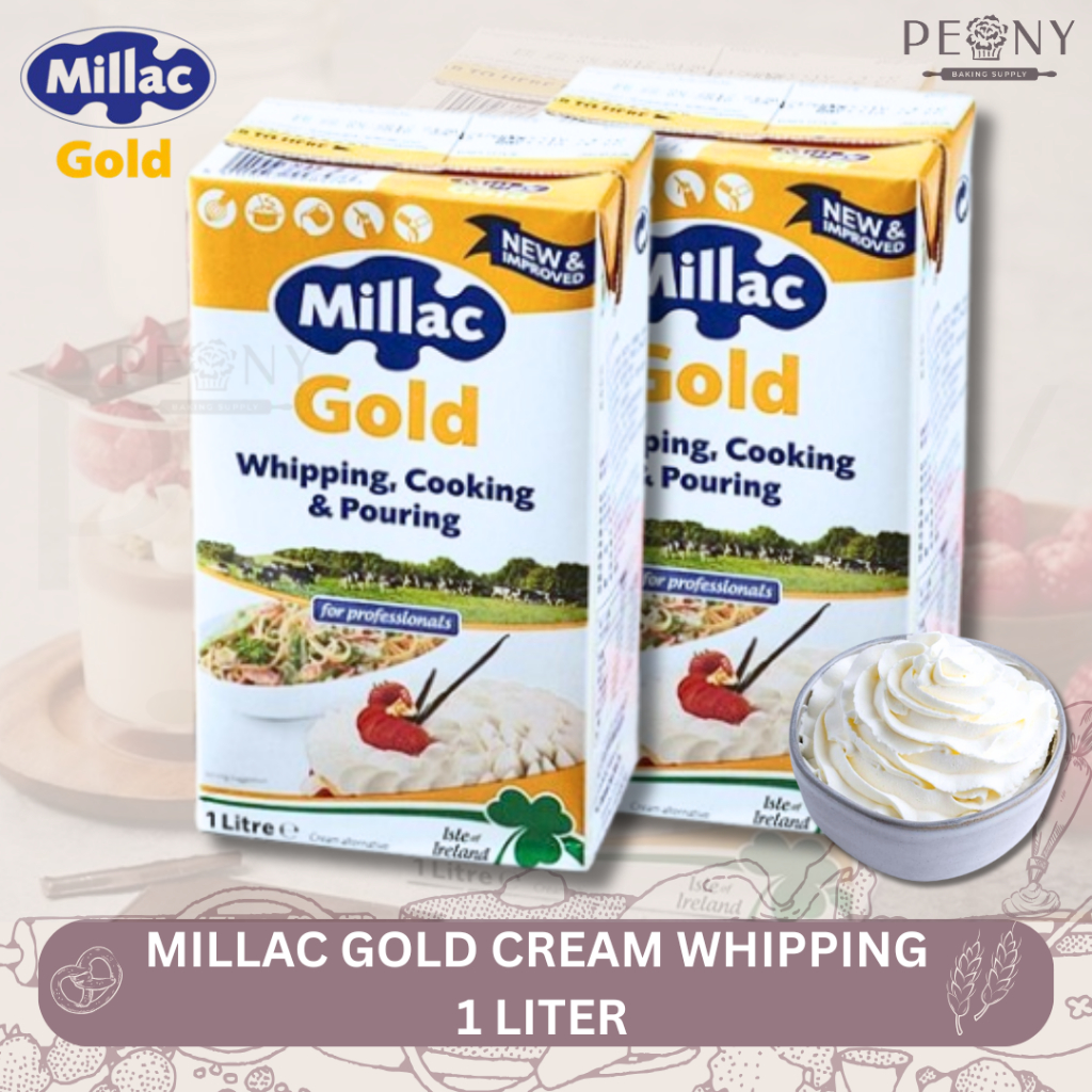 

MILLAC GOLD CREAM WHIPPING 1LITER