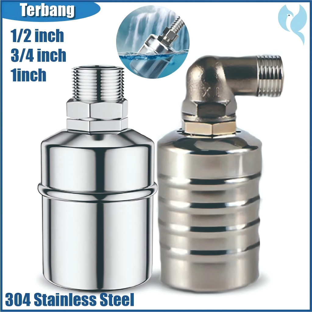 Katup Apung Stainless Steel 304 Pengontrol Air Sakelar Apung Otomatis