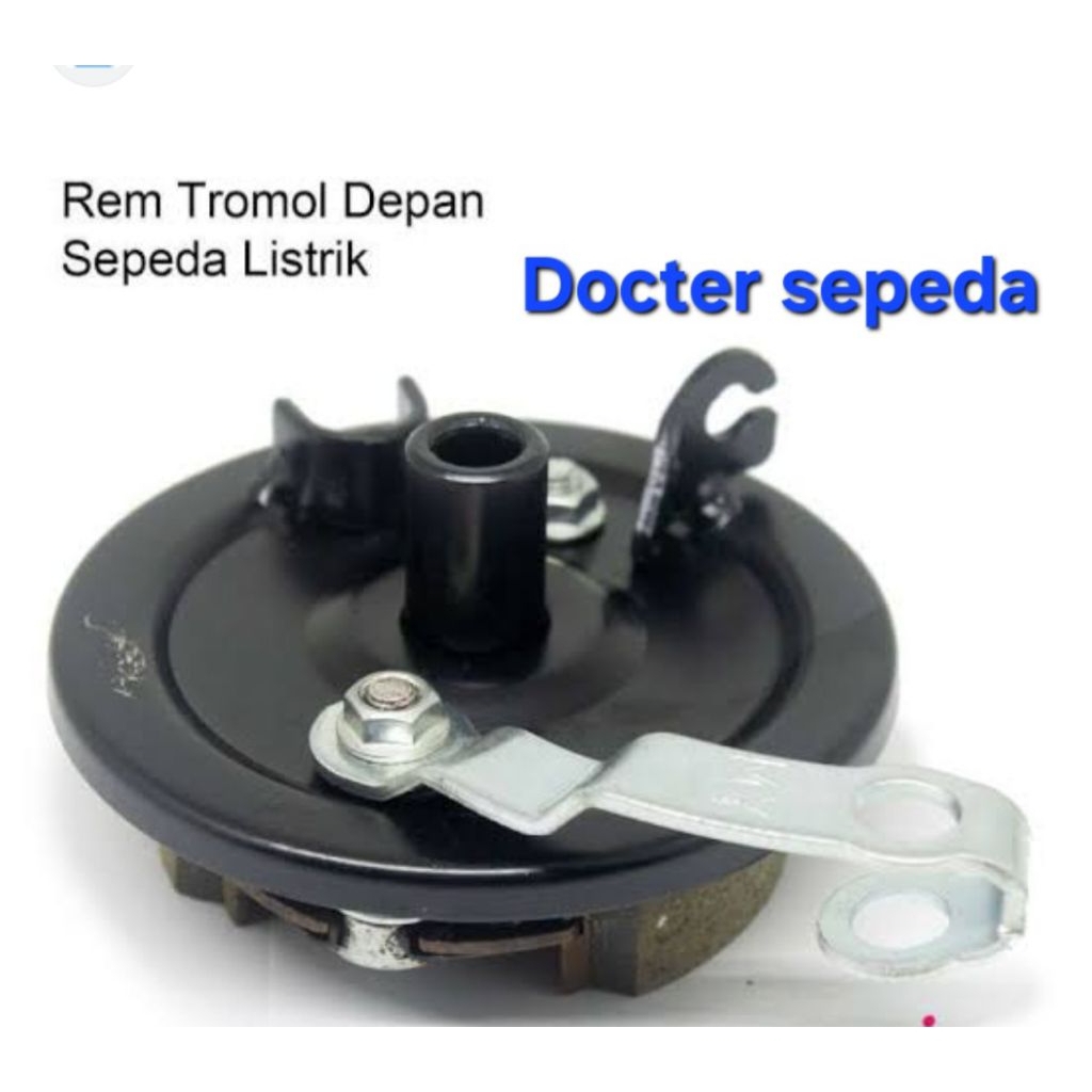Rem tromol (kecil) depan Sepeda listrik