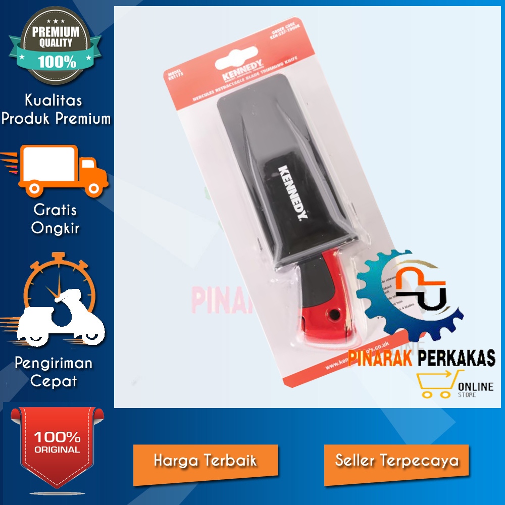 

Kennedy Ken5371000k Retractable, Trimming Knife, Steel Blade