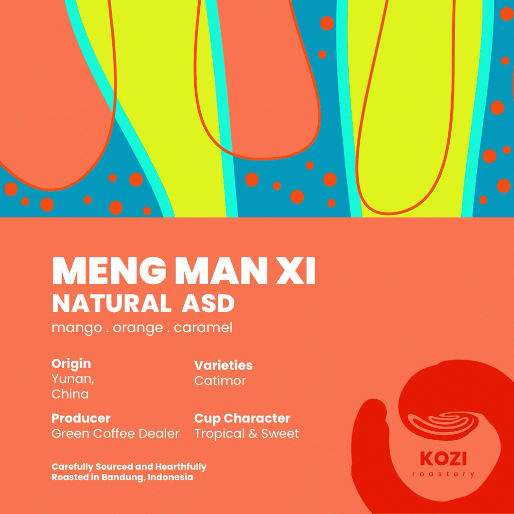 

Kopi Arabika - Meng Man Xi - Natural ASD