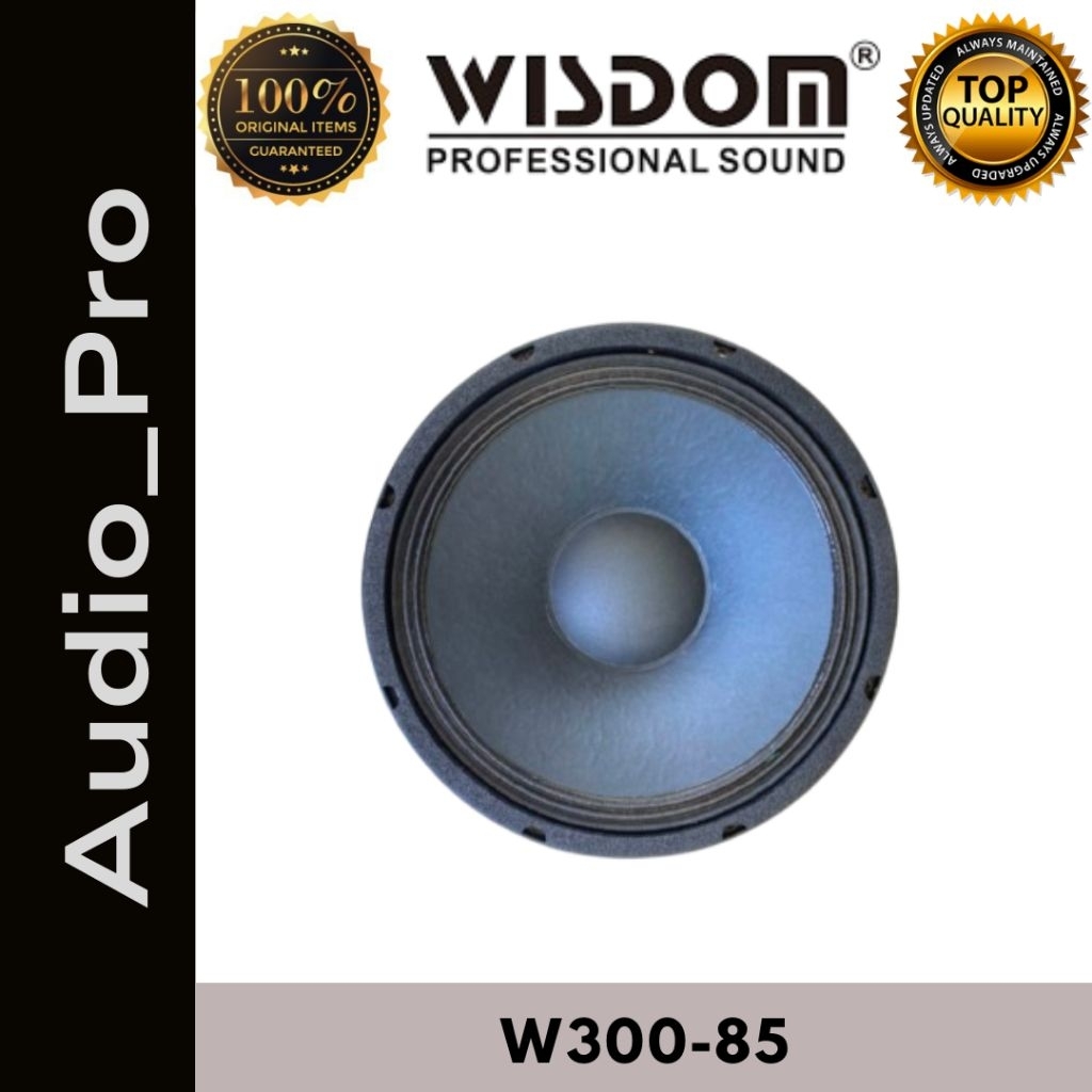 Component Speaker Wisdom W300-85 / Wisdom Komponen Speaker 12inch / Wisdom W300-85