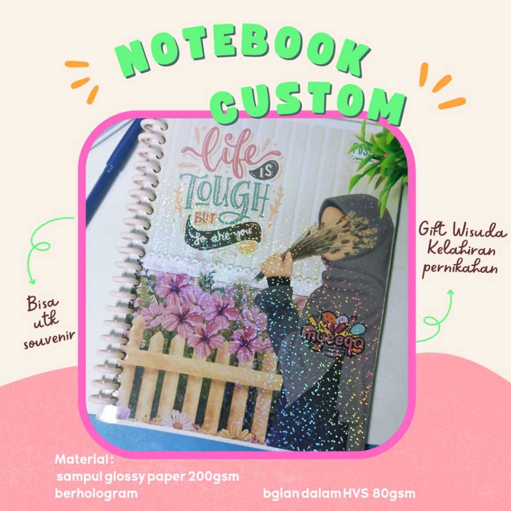 

Notebook Custom Desain Sendiri – Hadiah, Souvenir, Kado Unik