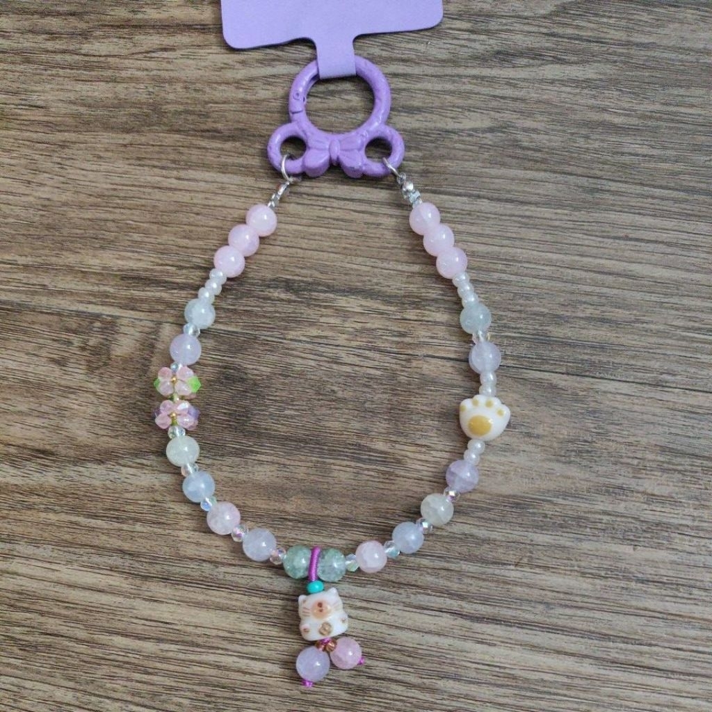 PHONE STRAP LUCKY CAT