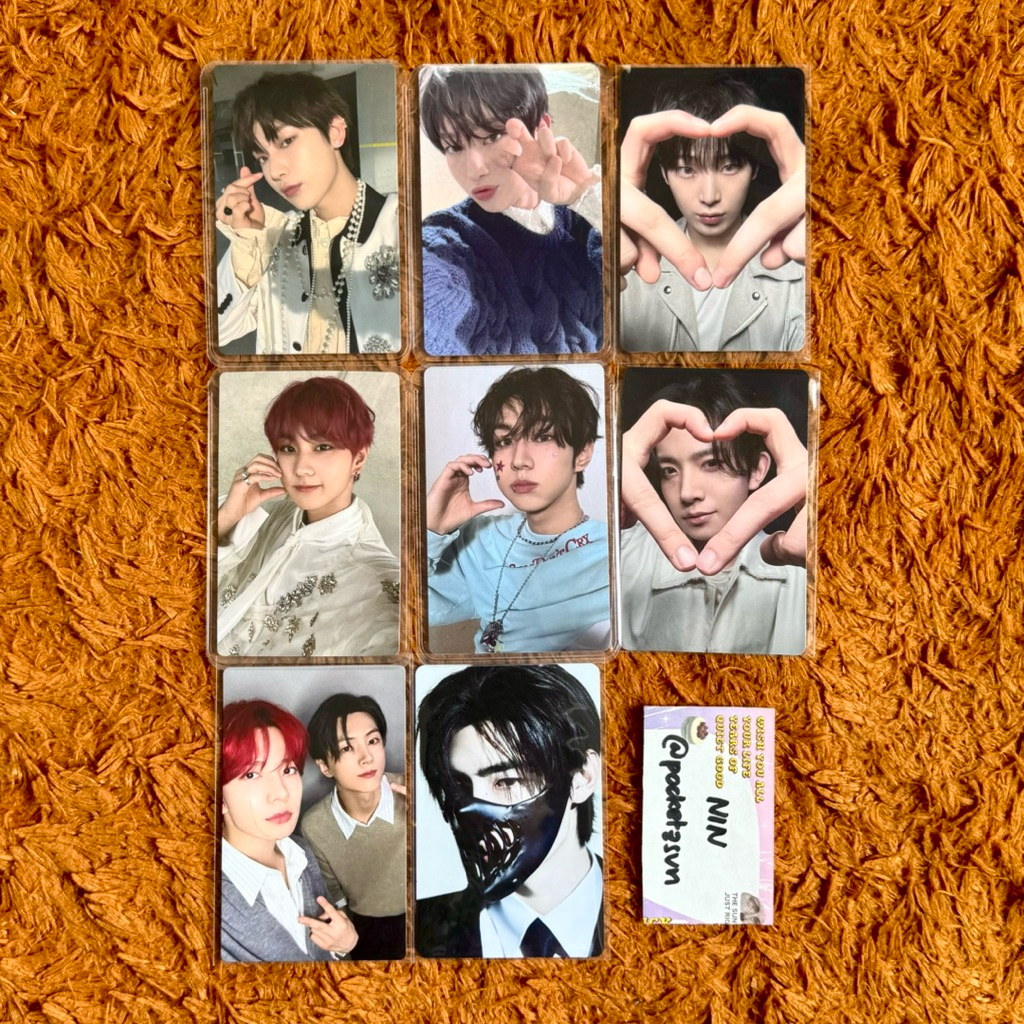 [READY STOCK] PHOTOCARD OFFICIAL ENHYPEN SUNOO JUNGWON JAKE POP UP WTL FINAL SEOUL NOVELTY ALBUM SAD