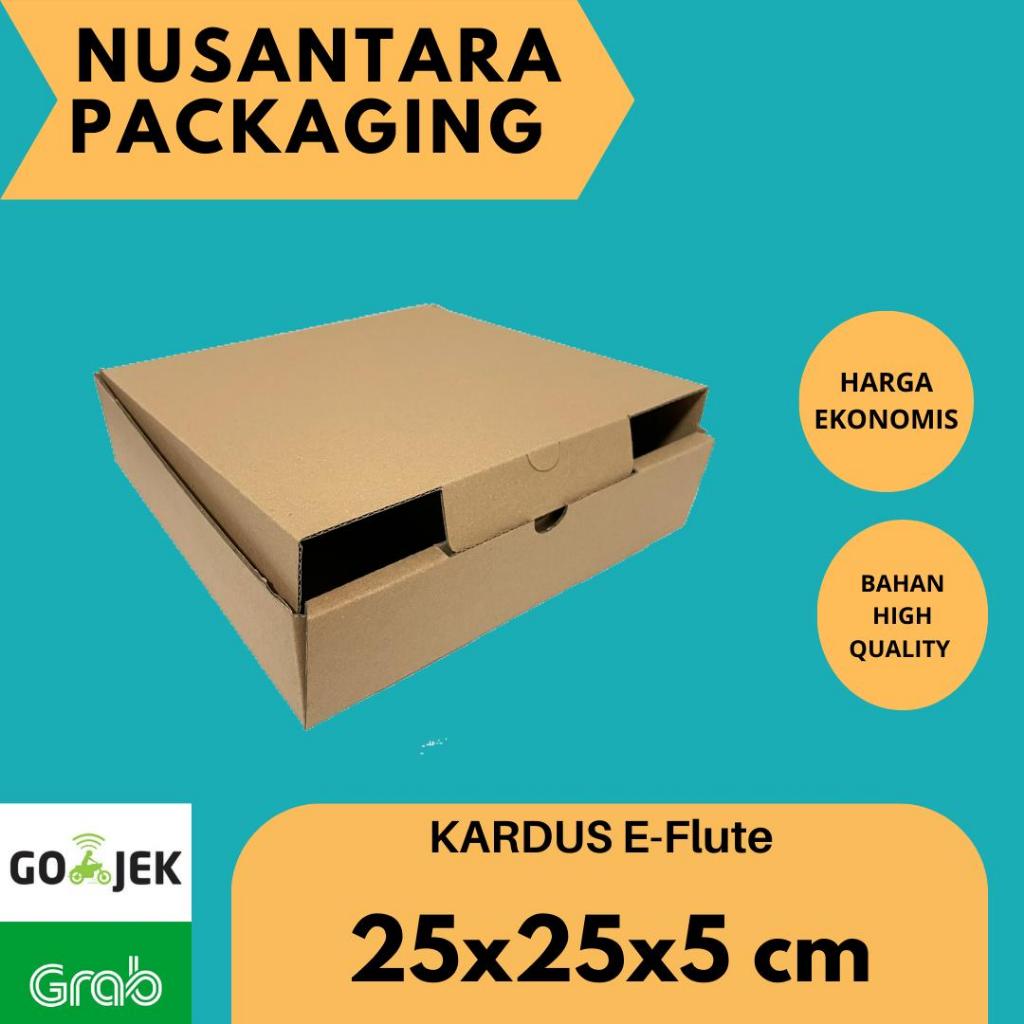 

KARDUS 25x25x5 cm / BOX KARTON CORUGATED DIE CUT / AKSESORIS
