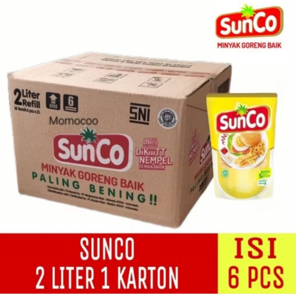 

SUNCO TOKO BISMILLAH MINYAK GORENG SUNCO 2L TERLARIS