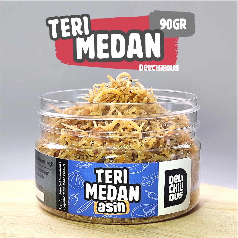 

Ikan Teri Medan Crispy Ikan Anchovy Teri Goreng Garing Ikan Teri Asin Medan Tanpa Tepung