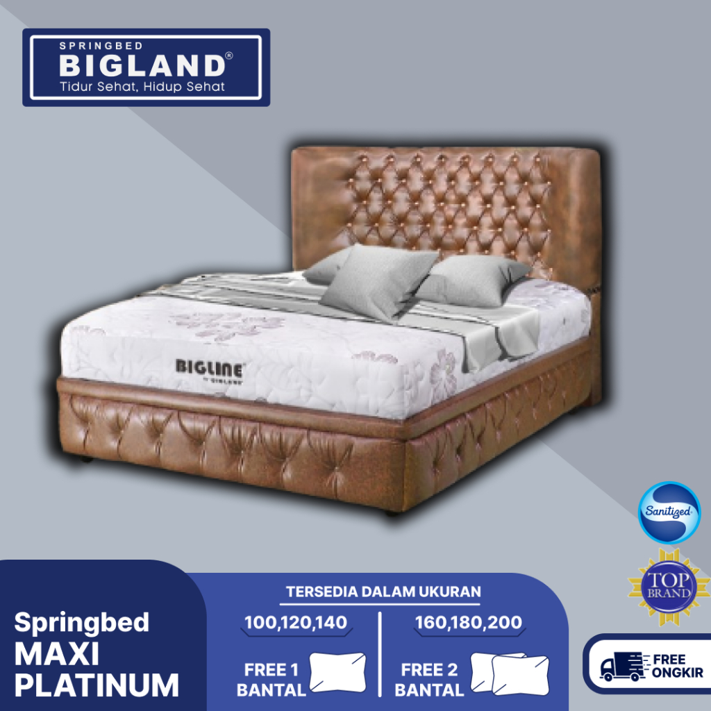 Springbed Maxi Platinum by Bigland
