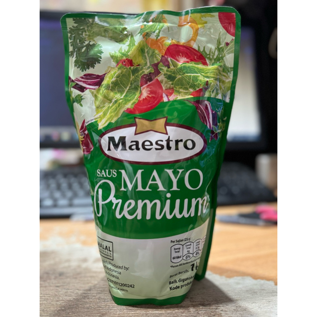 

Maestro saus Mayonais Premium 1000Gr