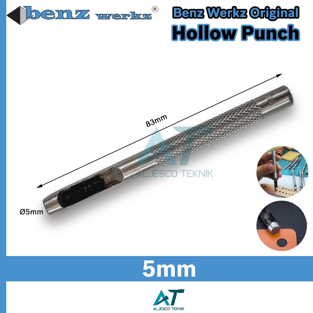 

BENZ PLONG 5MM - HOLLOW PUNCH - PEMBUAT LUBANG - PEMBOLONG KARDUS KAIN KERTAS