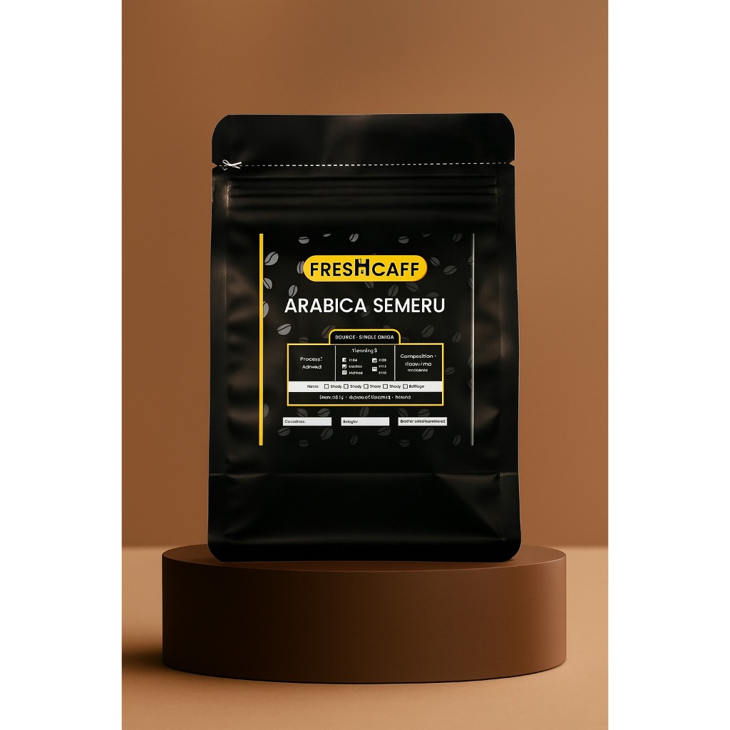 

KOPI FRESHCAFF ARABICA SEMERU 100 GRAM