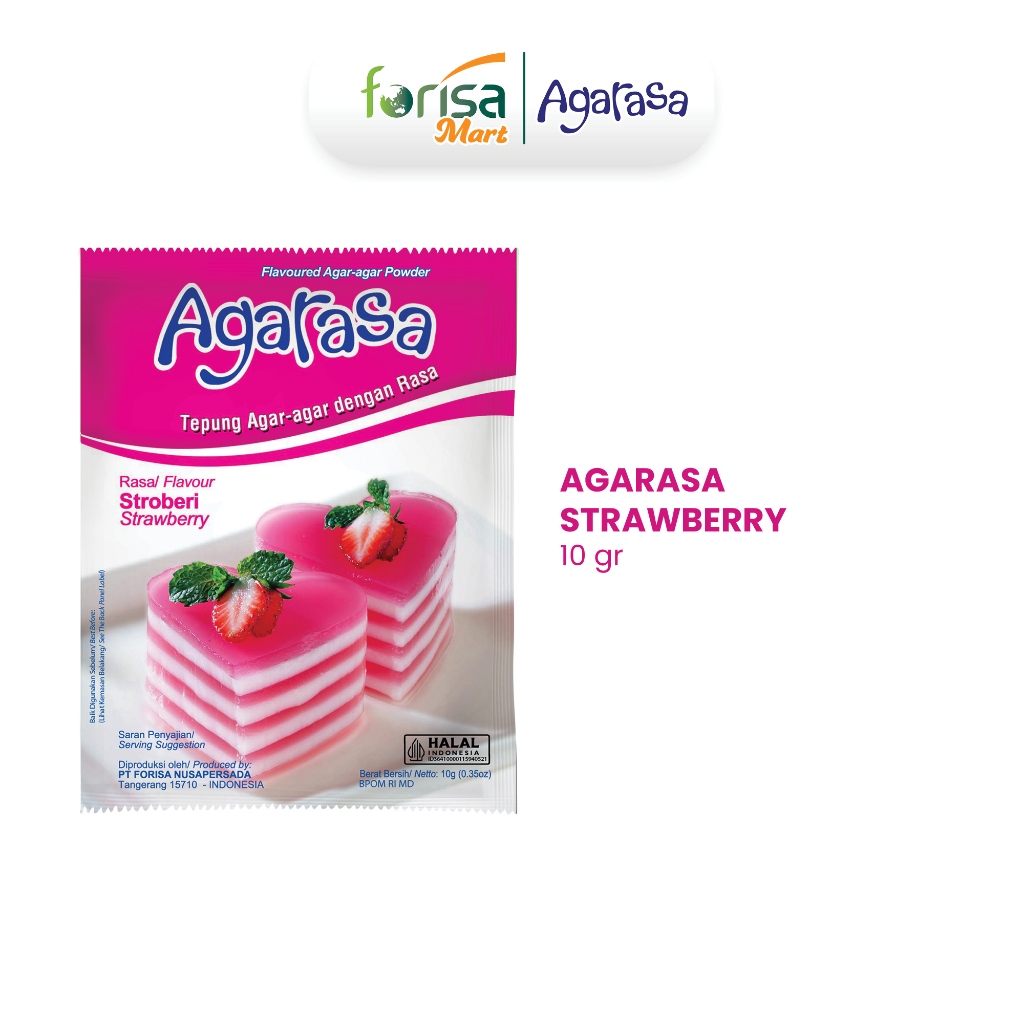 

Agarasa Strawberry 10gr - 1 Sachet