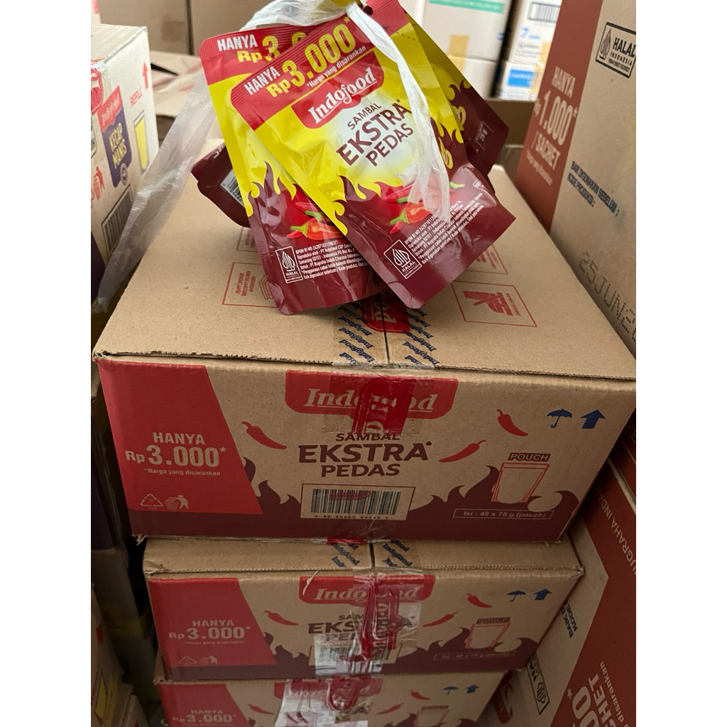 

Saos Extra Pedas Kemasan Refill 75gr (isi 48pcs)