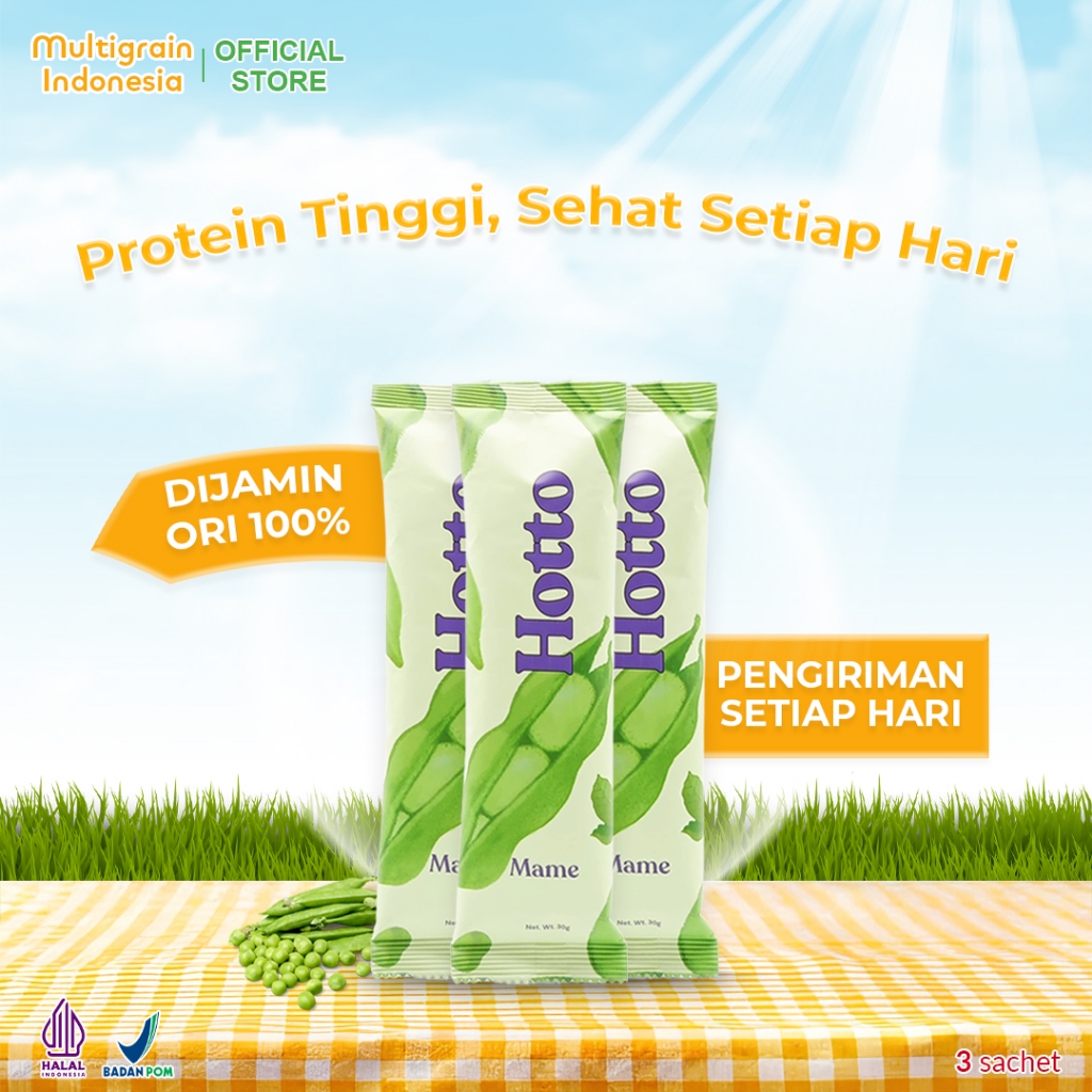 

Hotto Purto Multigrain with Purple Potato Mame 3 Sachet - Hotto Purto Official Store