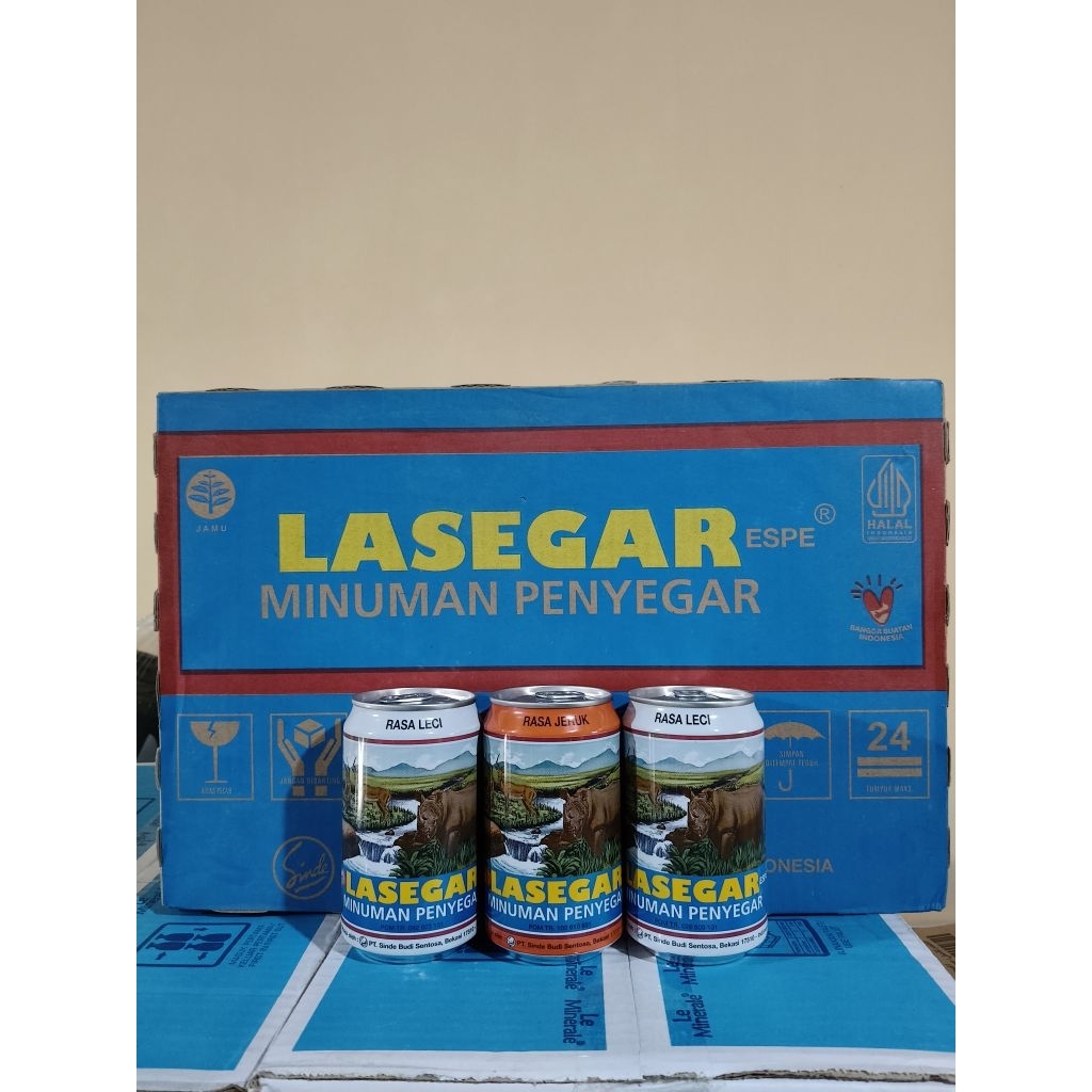Lasegar Minuman Penyegar (1dus isi 24 kaleng)