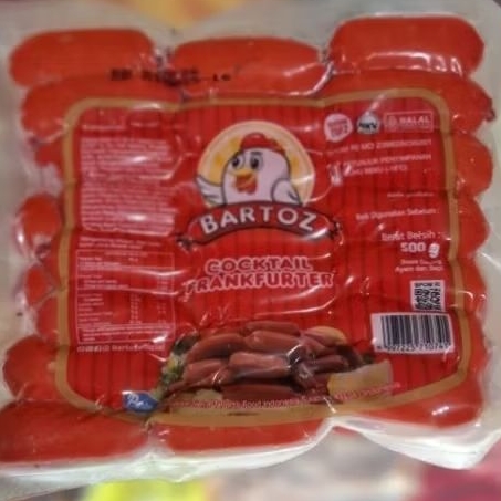 

Bartoz Cocktail Frankfurter 500gr