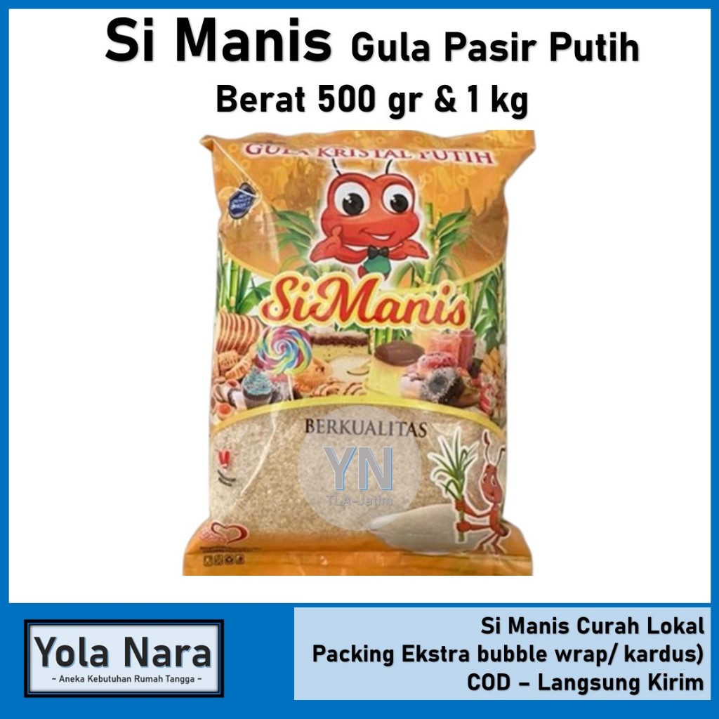 

Gula Pasir Lokal Si Manis & Curah
