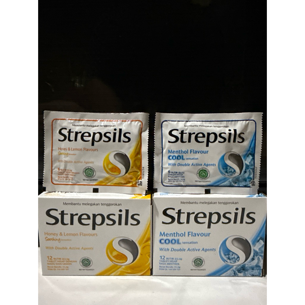 

Strepsil Permen pelega Tenggorokan isi 6 butir