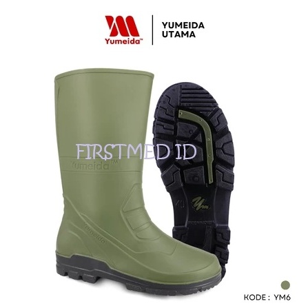 TERBARU SEPATU BOOTS PRIA DAN WANITA SEPATU BOOT SAWAH PANJANG BOOT YUMEIDA TINGGI ANTI AIR DAN