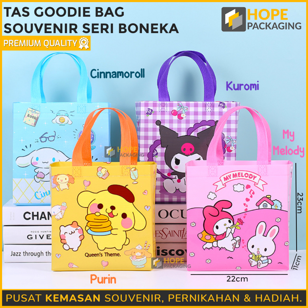 

(3pcs) Tas Goodie Bag / Tas Souvenir Ultah / Baby / tas ulang tahun anak / tas ultah / tas ultah souvenir / Karakter Mobil / Kartun boneka / BT21 anak boy / girl