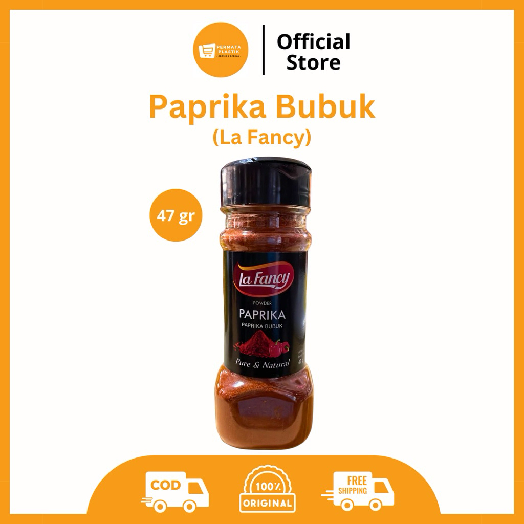 

La Fancy Foods Paprika Bubuk 100% Murni 47 gr