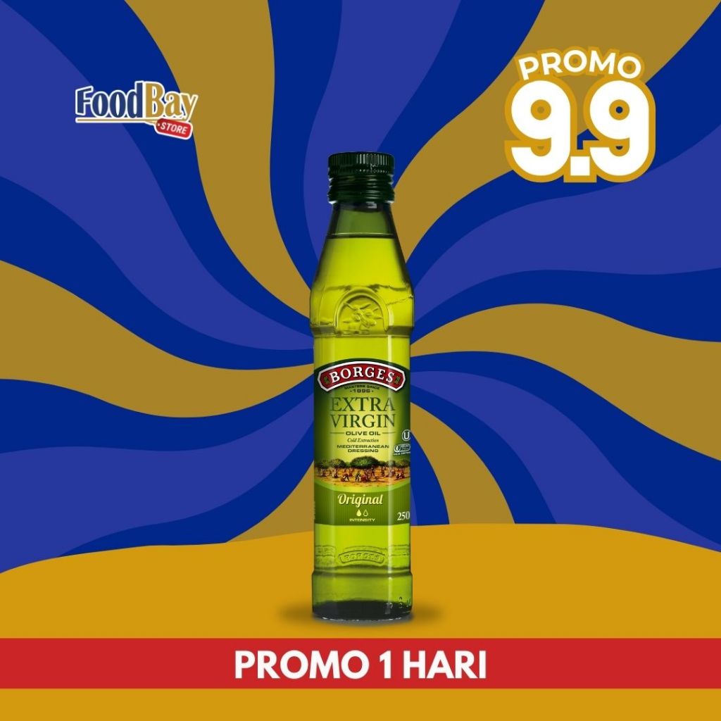 

BORGES Extra Virgin Olive Oil 250 ml / Minyak Zaitun Extra Virgin 250ml